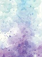 Watercolor stains abstract background vector