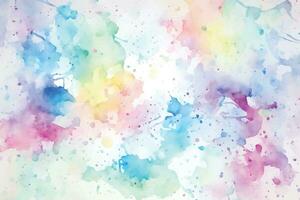 Watercolor stains abstract background vector