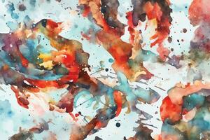 Watercolor stains abstract background vector