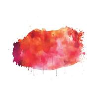 Watercolor stains abstract background vector