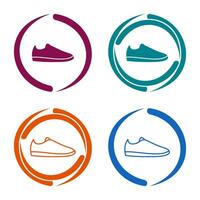 Casual Shoes Vector Icon