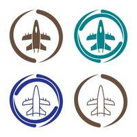 Military Plane Vector Icon