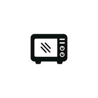 Microwave icon isolated on white background vector