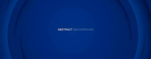 Abstract background with curve modern lines on dark blue background. Illustration horizontal template background banner. vector