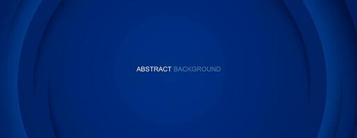 Abstract background with curve modern lines on dark blue background. Illustration horizontal template background banner. vector