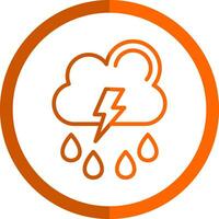 diseño de icono de vector de tormenta