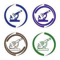 Microscope Vector Icon