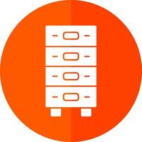 Drawer Vector Icon Design
