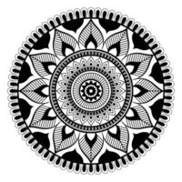 Mandala Background Design. vector