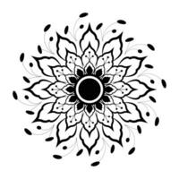 Mandala Background Design. vector