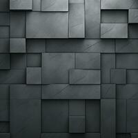 Modern geometric gray cubes background. Generative AI photo