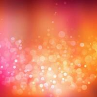 Bright yellow-pink sparkling background with bokeh effect. Gradient, vibrant, digital paper, print photo