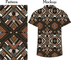 Abstract Pattern and mockup vector