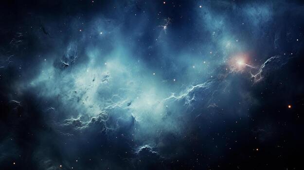 profundo espacio galaxia en estrellado universo. Ciencias antecedentes. generativo ai foto