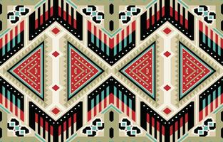 navajo tribal vector sin costura modelo. nativo americano ornamento. étnico sur occidental decoración estilo. boho geométrico ornamento. vector sin costura modelo. mexicano frazada, alfombra. tejido alfombra