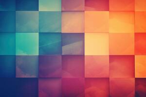 Artistic Retro Gradient Background - A Stylish Blend of Colors for Modern Designs- AI Generated photo