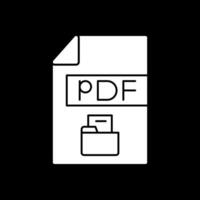 pdf vector icono diseño