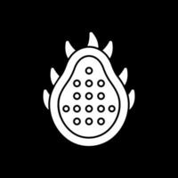 Dragon Fruit Vector Icon Design