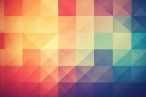 Artistic Retro Gradient Background - A Stylish Blend of Colors for Modern Designs- AI Generated photo