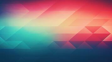 Retro Gradient Background - Nostalgic Color Blend for Artistic Design, AI Generated photo