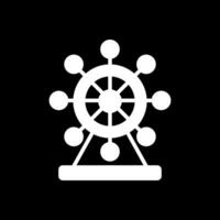 Ferris Wheel  Vector Icon Design