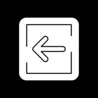 Left Arrow Vector Icon Design