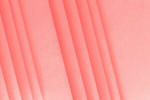 An overhead view of blank paper striped background photo