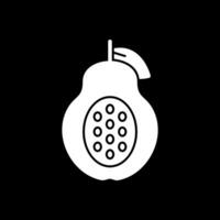 diseño de icono de vector de papaya