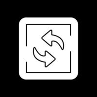 Rotate Arrow Vector Icon Design