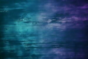 Texture laden grunge blue wall, an artful background for creative designs AI Generated photo