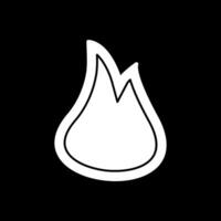 Flame  Vector Icon Design