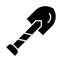 Shovel Vector Glyph Icon For Personal And Commercial Use.