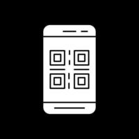 qr código vector icono diseño