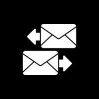 Exchange Mails  Vector Icon Design