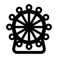 London Eye Vector Glyph Icon For Personal And Commercial Use.