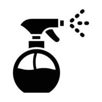 Water Spray Vector Glyph Icon For Personal And Commercial Use.