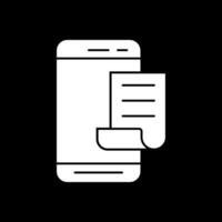 Mobile File  Vector Icon Design