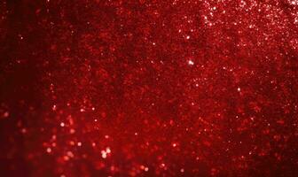 ai generativo. vibrante rojo Brillantina textura. creado con ai foto