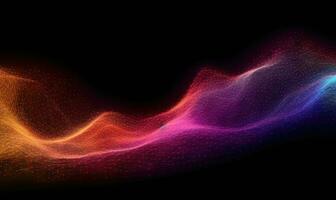 Abstract analysis visualization. Landing page a wallpaper. For banner, postcard, book illustration. Created with generative AI tools photo