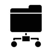 Algorithm Vector Glyph Icon For Personal And Commercial Use.