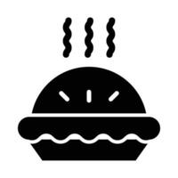Pie Vector Glyph Icon For Personal And Commercial Use.