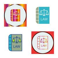 Law and Order Vector Icon