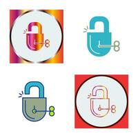 Unlock Vector Icon