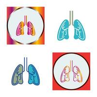 Lungs Vector Icon