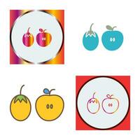 Fruits and VVegetables Vector Icon