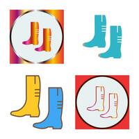 Gardening Boots Vector Icon