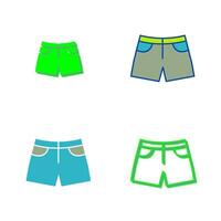 Shorts Vector Icon