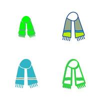 Warm Scarf Vector Icon