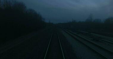 Train Passing Through Countryside video