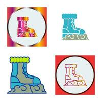 Snow Boots Vector Icon